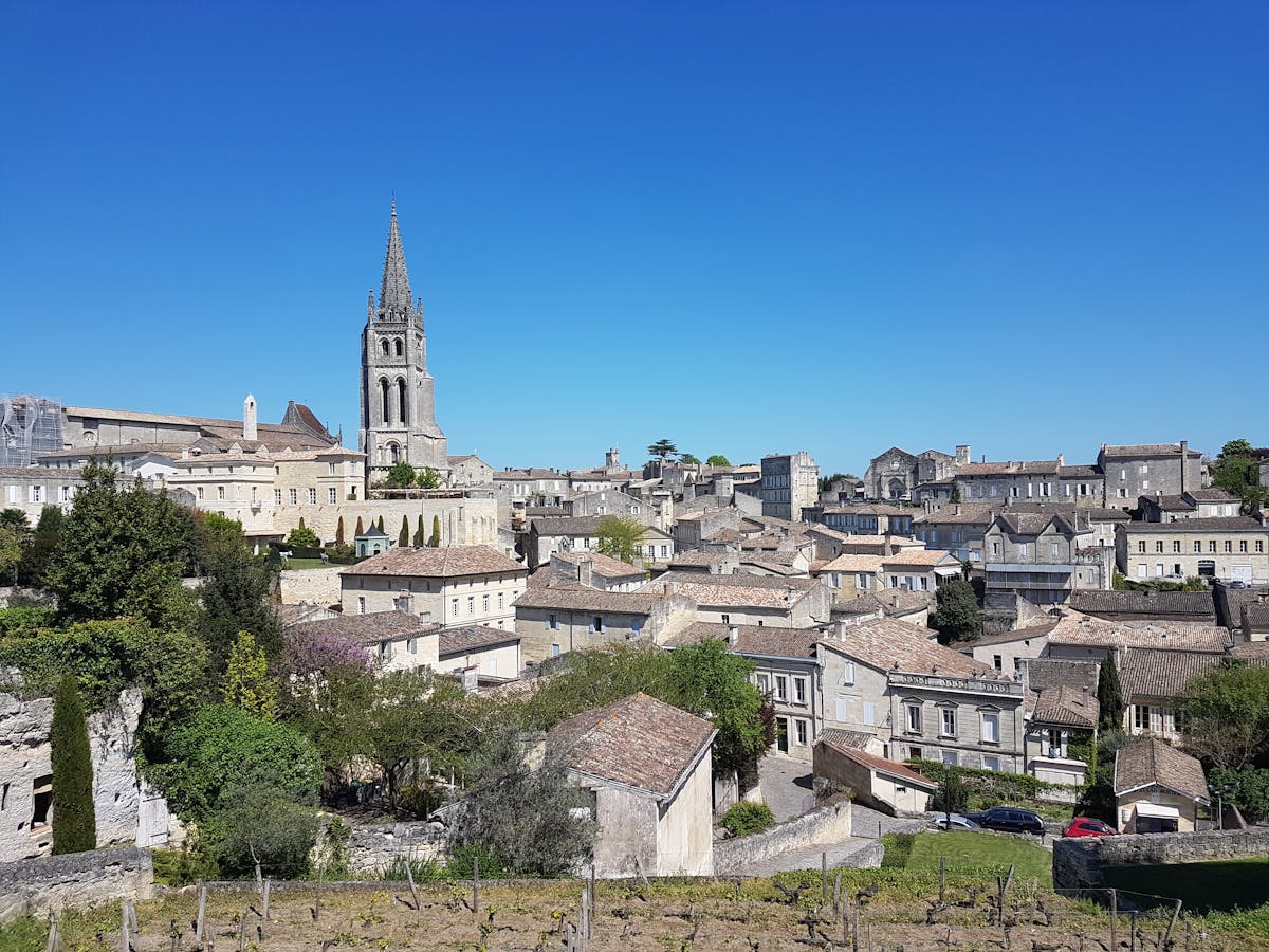 Vue de Libourne, bastide médiévale en Gironde