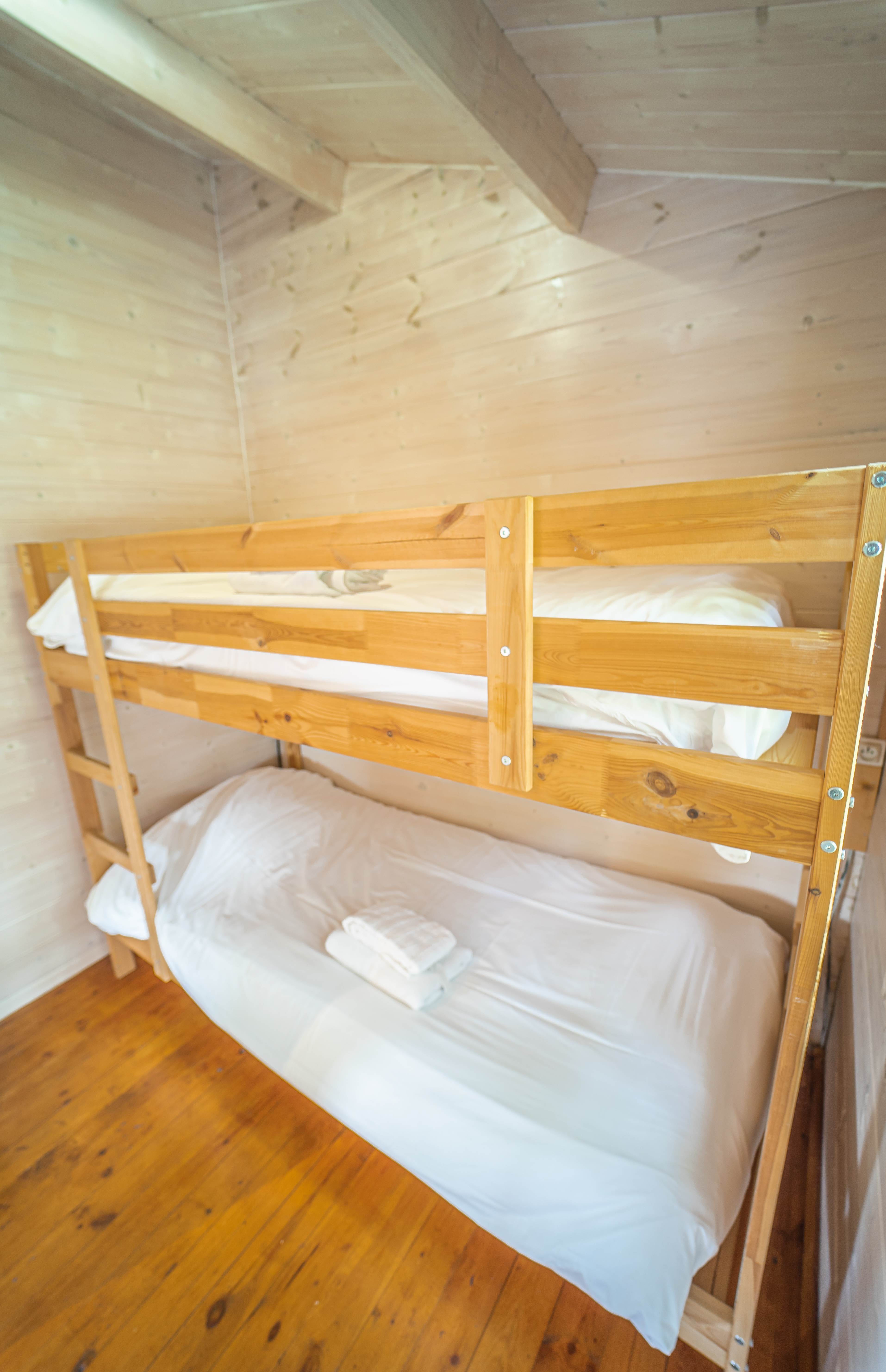 Intérieur spacieux du chalet Le Cygne