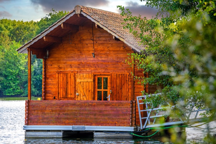 Terrasse romantique du chalet La Libellule