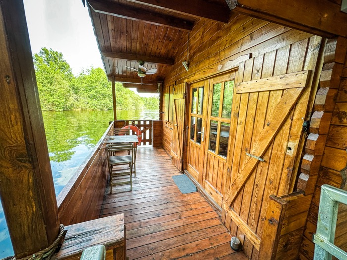 Espace de vie du chalet Le Martin-Pêcheur