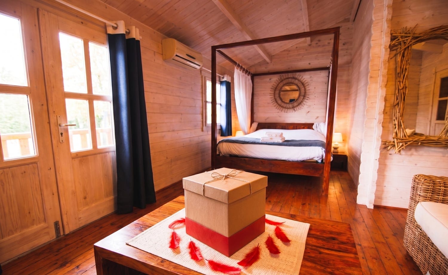 Chambre Love Room du Premium Love avec coffret cadeau